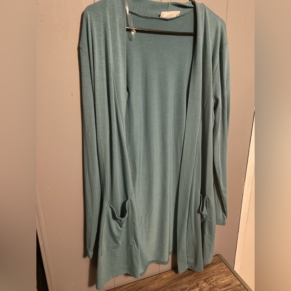 Zenana slouchy pocket cardigan